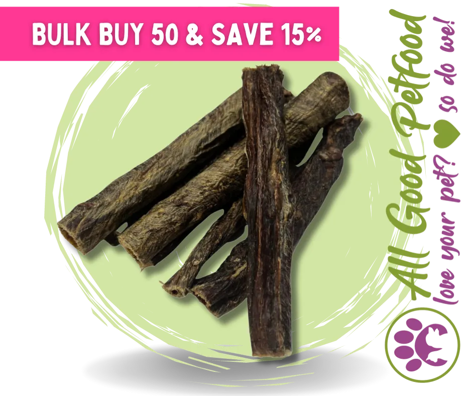 50 x 15cm XL Bully Sticks - SAVE 15% !