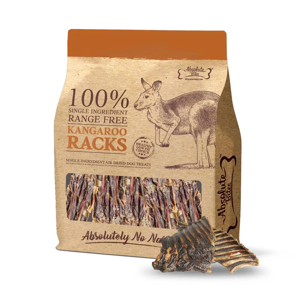 Absolute Bites Air-Dried Roo Rack 250g