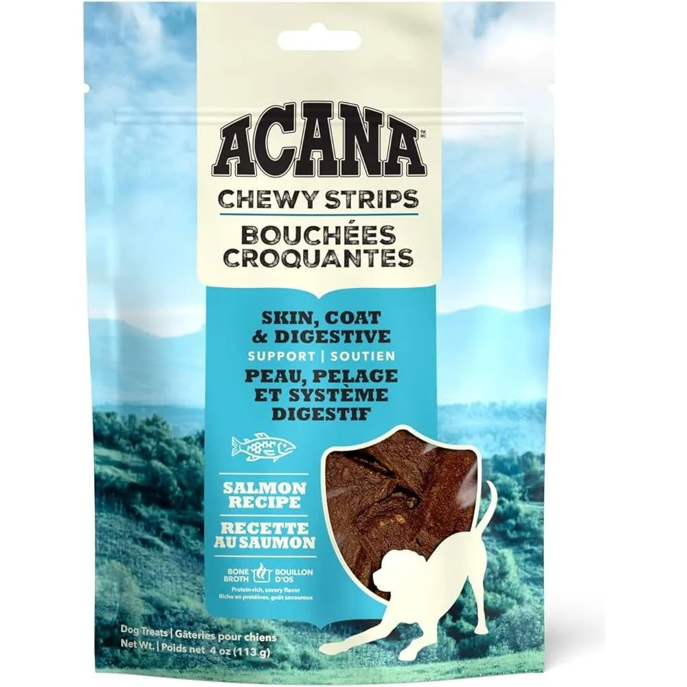 Acana Dog Chewy Strips Skin & Coat Salmon