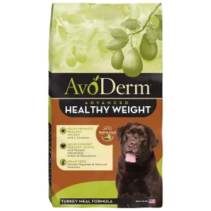 AvoDerm Advanced Healthy Weight Turkey Formula Dry Dog Food 4lb