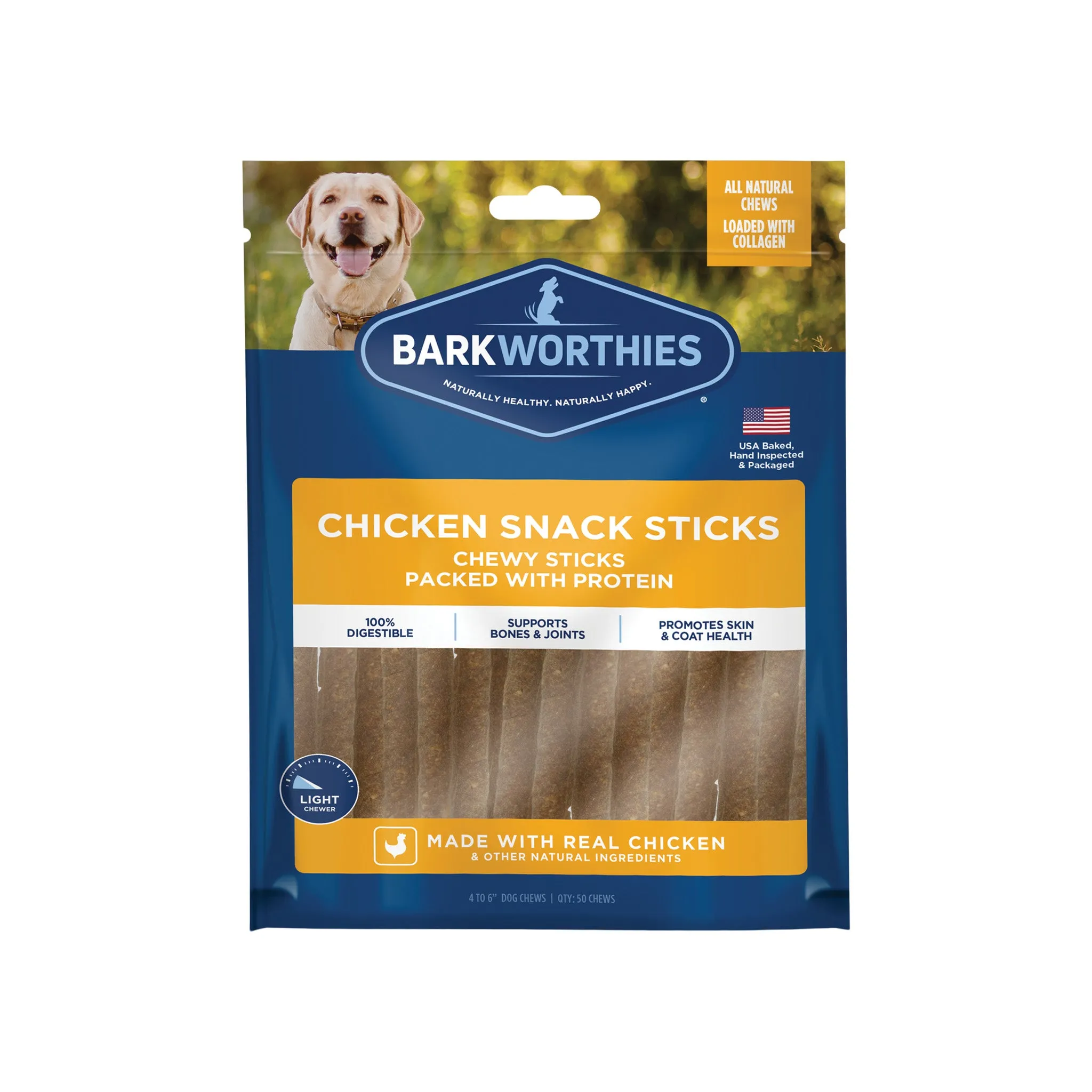 Barkworthies Chicken Quick Sticks Dog Chews