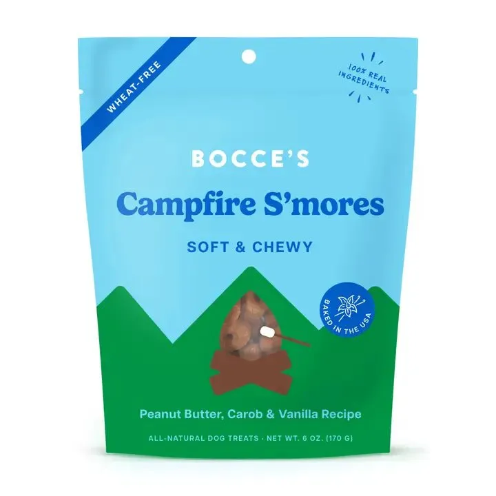 Bocce's Bakery Campfire S'mores Soft & Chewy Dog Treats