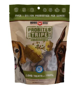 Boss Dog Probites Freeze Dried Dog Treats (Lamb With Tripe)