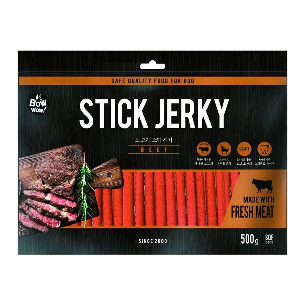 Bow Wow Beef Stick Jerky Dog Treat