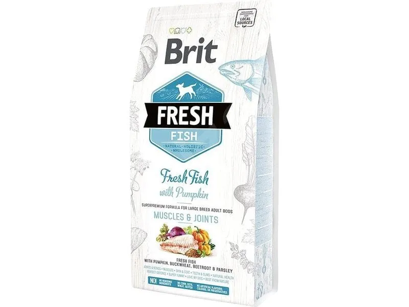 Brit Fresh Fish with Pumpkin Adult Large 2,5 kg