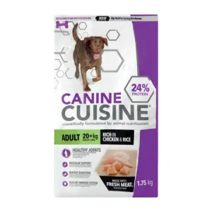 Canine Cuisine Chicken & Rice Medium-Large Adult Dry Dog Food 1.75kg