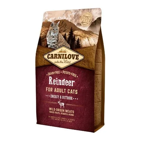 Carnilove Reindeer Adult Dry Cat Food - 2kg