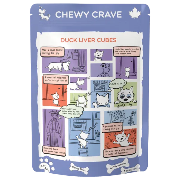 Chewy Crave - Duck Liver Cubes