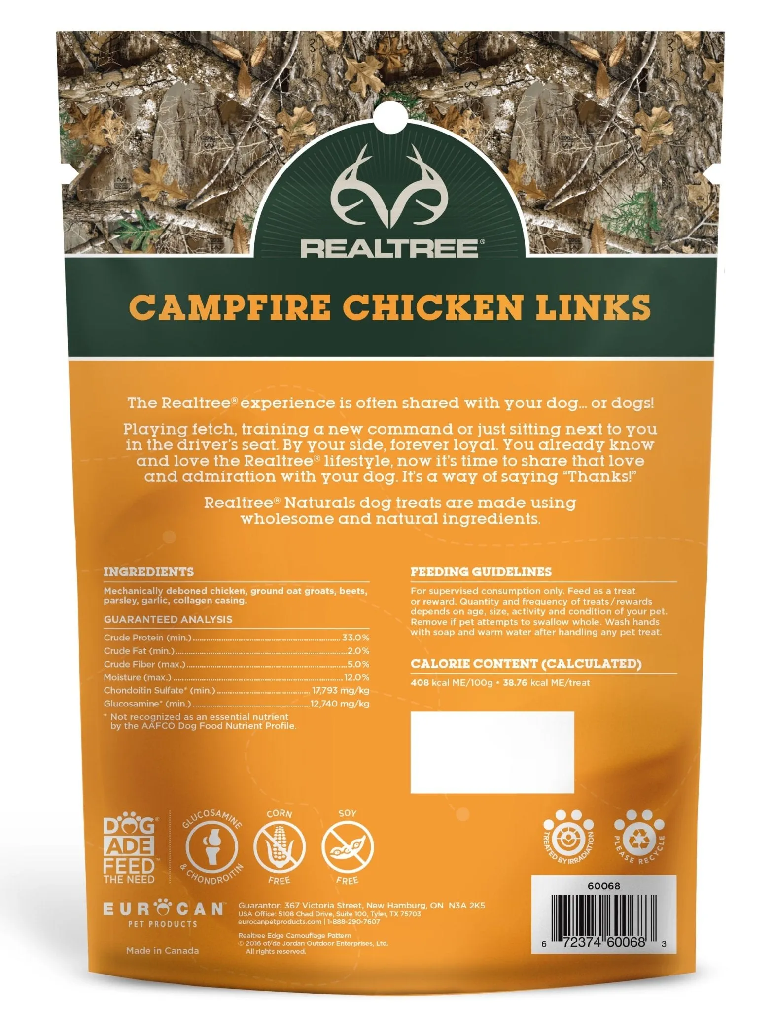 Chicken Links Realtree Naturals, 16 oz