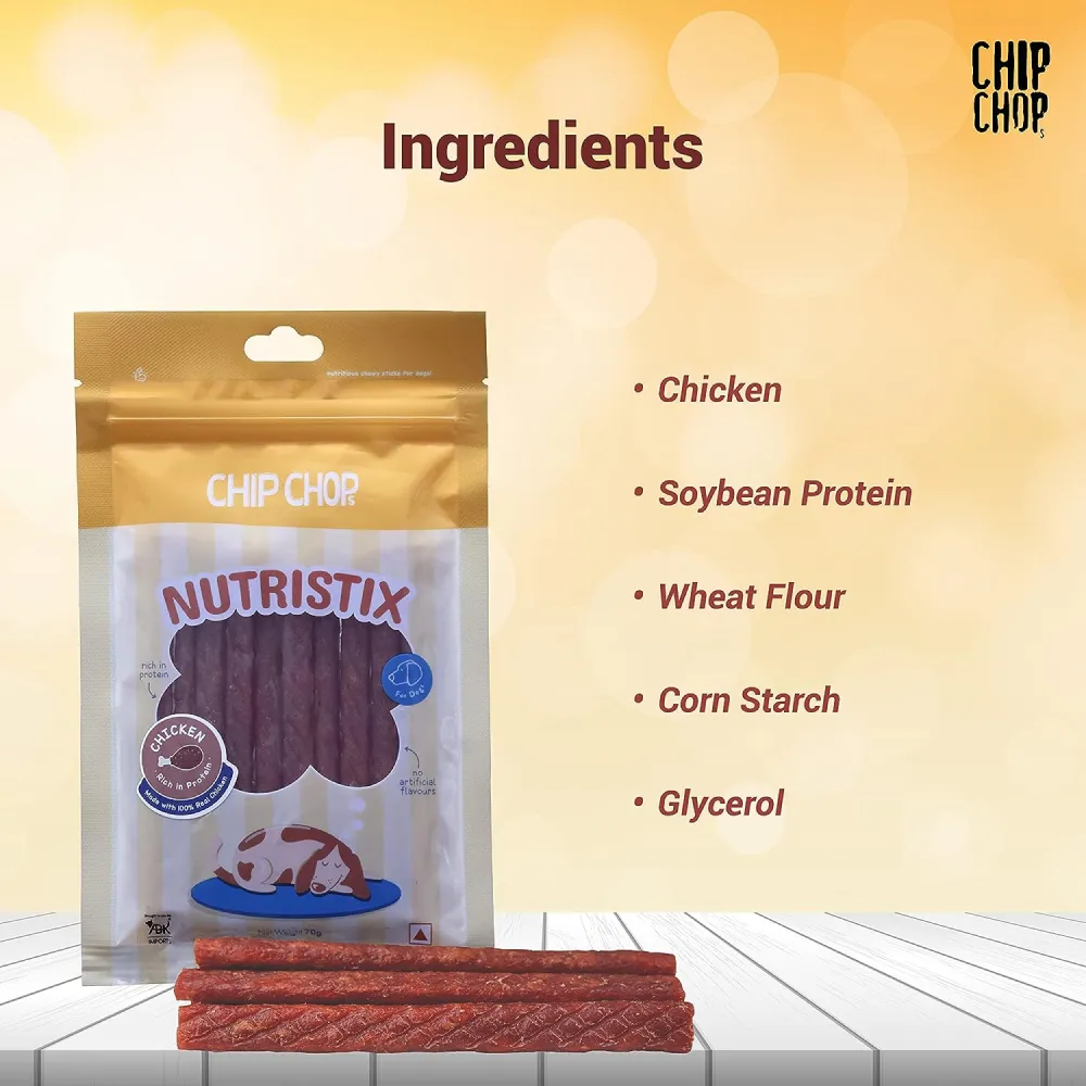 Chip Chops Chicken Nutristix Dog Treats