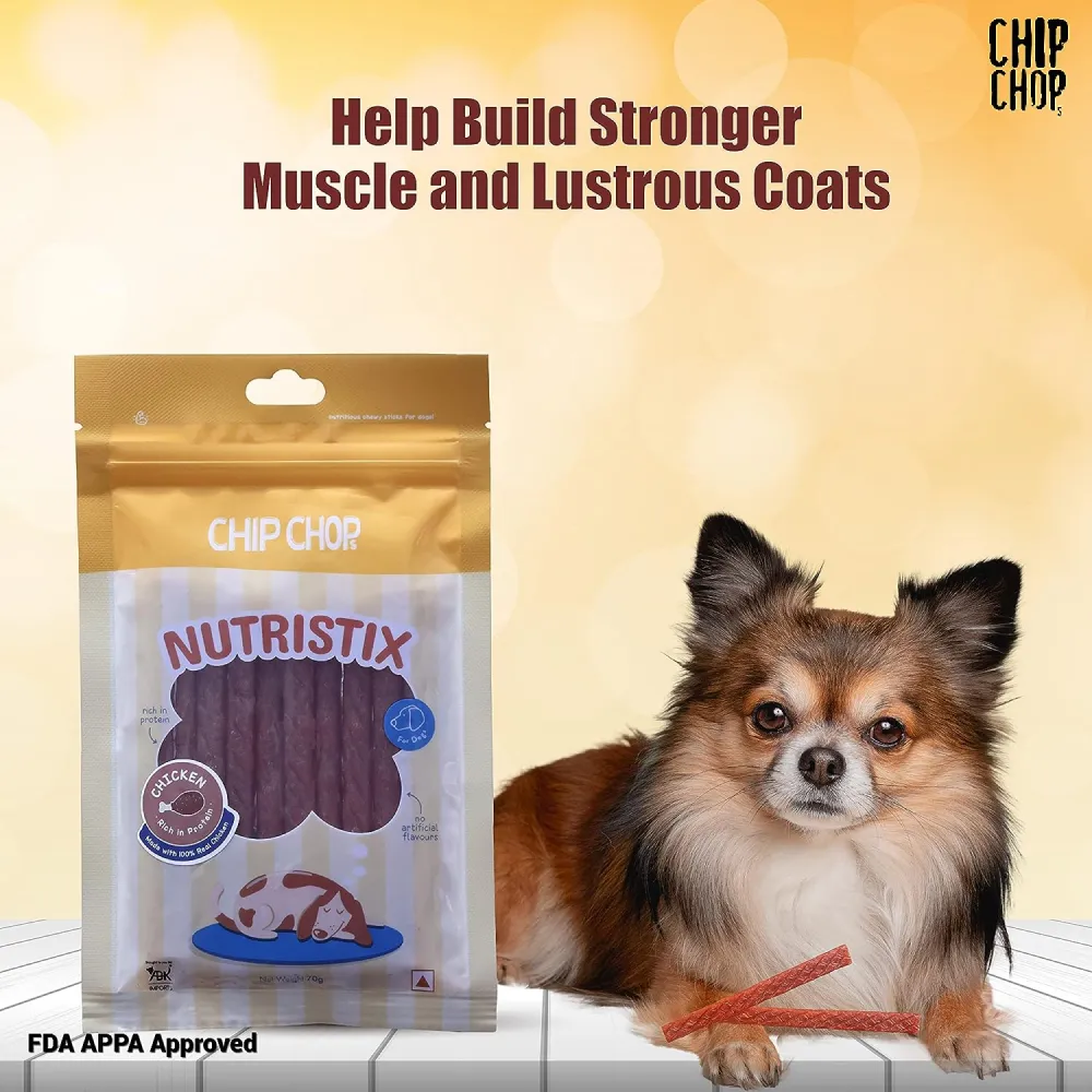 Chip Chops Chicken Nutristix Dog Treats