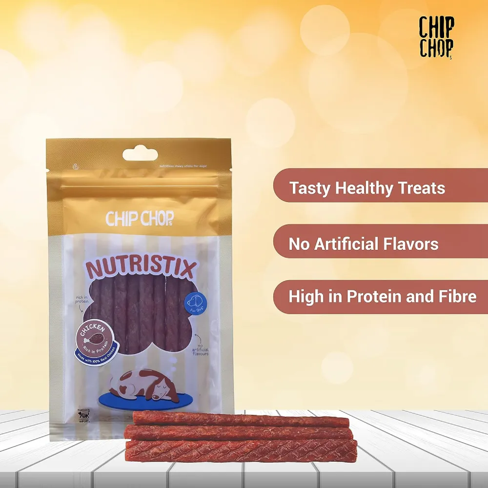 Chip Chops Chicken Nutristix Dog Treats