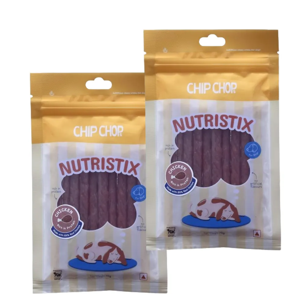 Chip Chops Chicken Nutristix Dog Treats