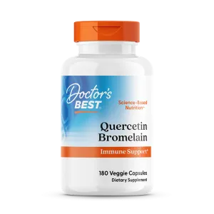 Doctor's Best Quercetin Bromelain, 180 Veggie Caps