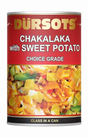 Dürsots Chakalaka & Sweet Potato 12 x 410g