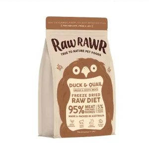 Duck & Quail Raw Freeze Dried Dog & Cat Food