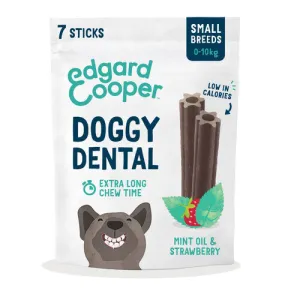 Edgard & Cooper Dog Dental Stick Strawberry & Mint Small 7 Pack