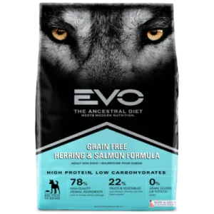 EVO Herring & Salmon Dry Dog Food