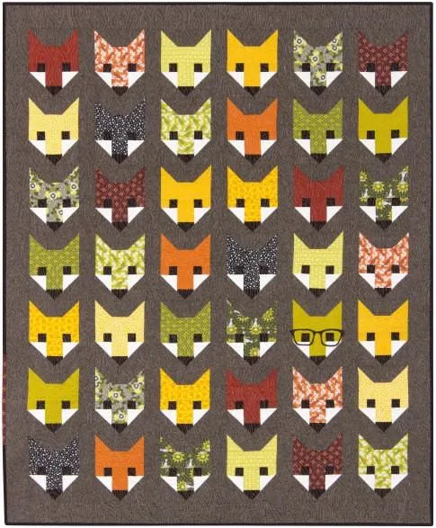 Fancy Fox Quilt Pattern