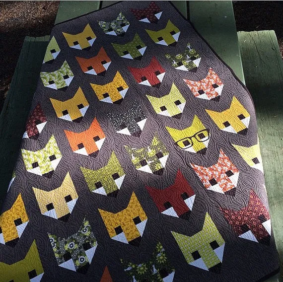 Fancy Fox Quilt Pattern