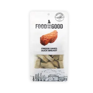 Food For The Good Dog & Cat Treats Freeze Dried Duck Breast 70g