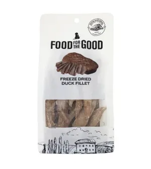 Food For The Good Freeze Dried Cat & Dog Treats (Duck Fillet)