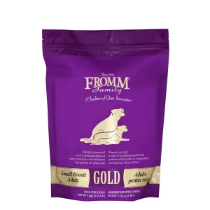 Fromm Small Breed Adult Gold Dry Dog Food 5lb