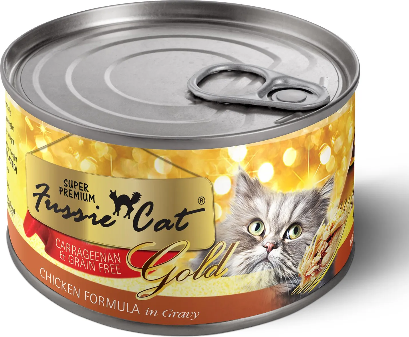 Fussie Cat Super Premium Chicken & Vegetables in Gravy Canned Food