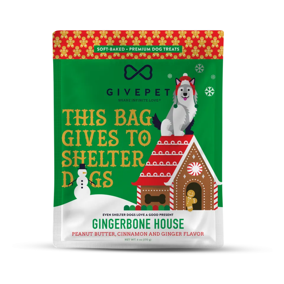 GivePet Dog Treats - Gingerbone House