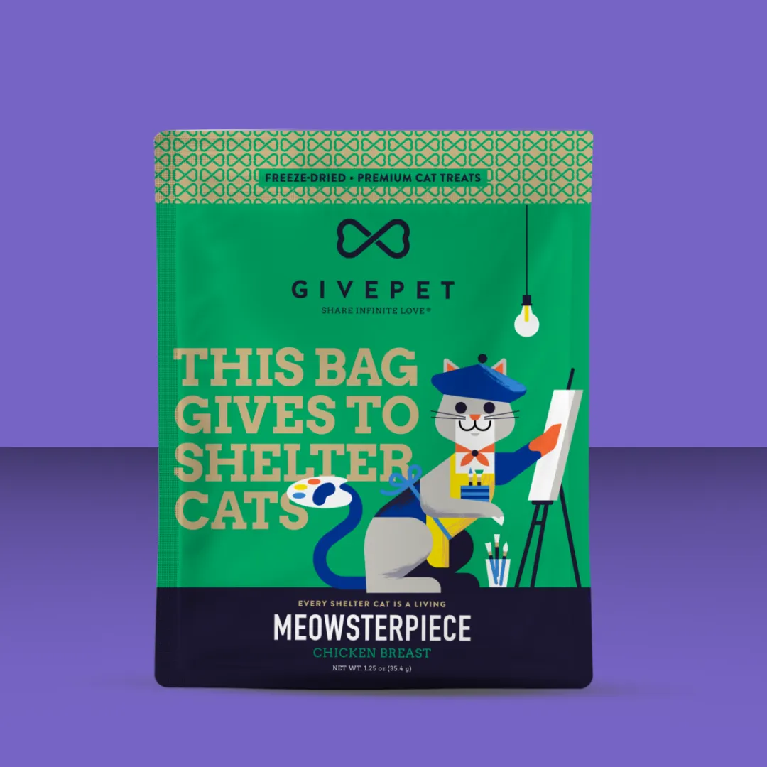 Givepet Meowsterpiece FD Treats 1.25oz