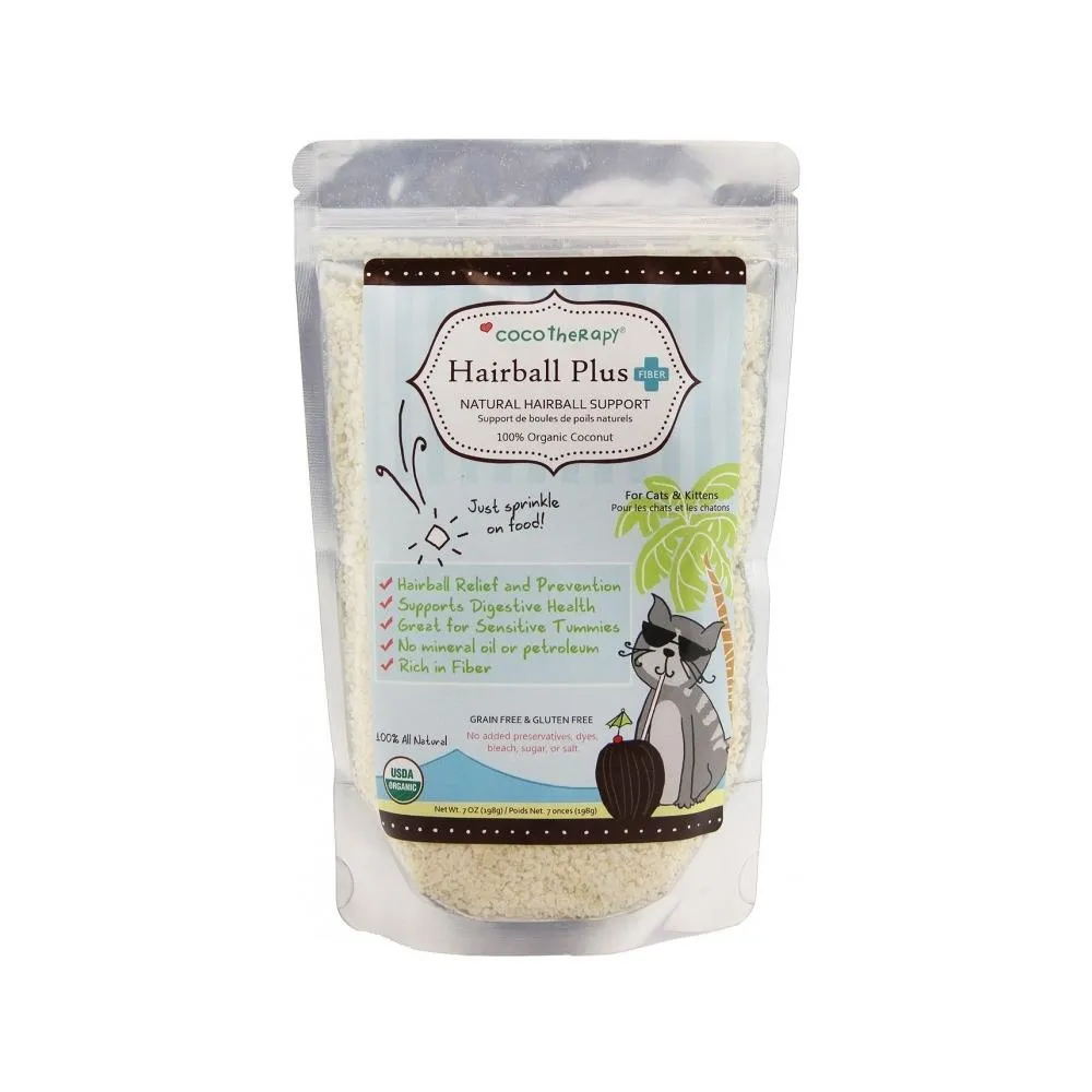 Hairball Plus Organic Coconut Hairball Management Supplement