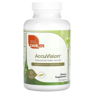 Health vitamins Zahler AccuVision advanced formula for eye health, 120 capsules