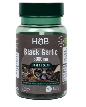 Holland & Barrett Black Garlic 6000mg 30 Capsules