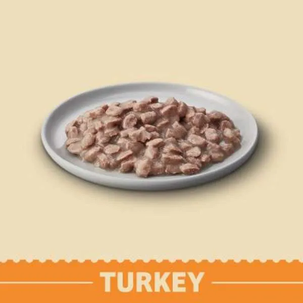 James Wellbeloved Adult Cat Food Turkey in Gravy Pouch Grain Free 12 x 85g