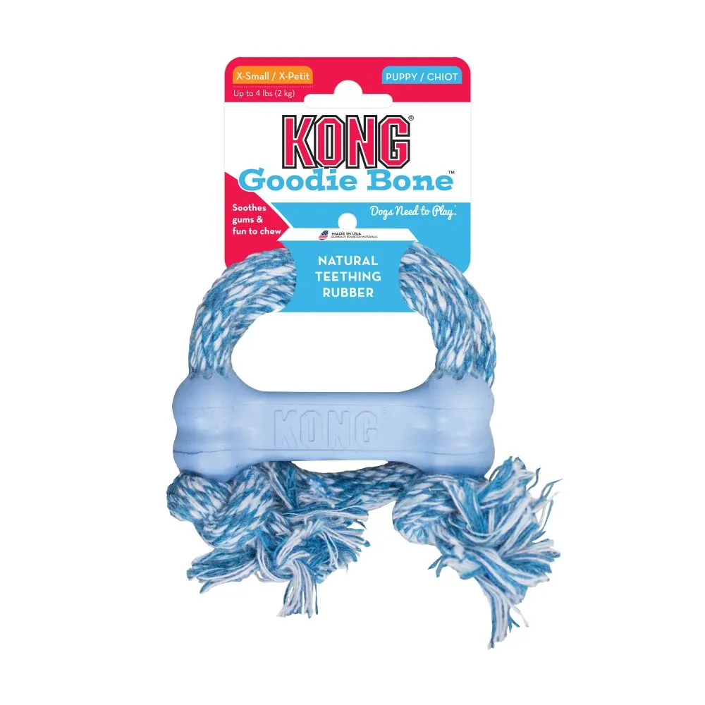 KONG - Goodie Bone with Rope for Puppy