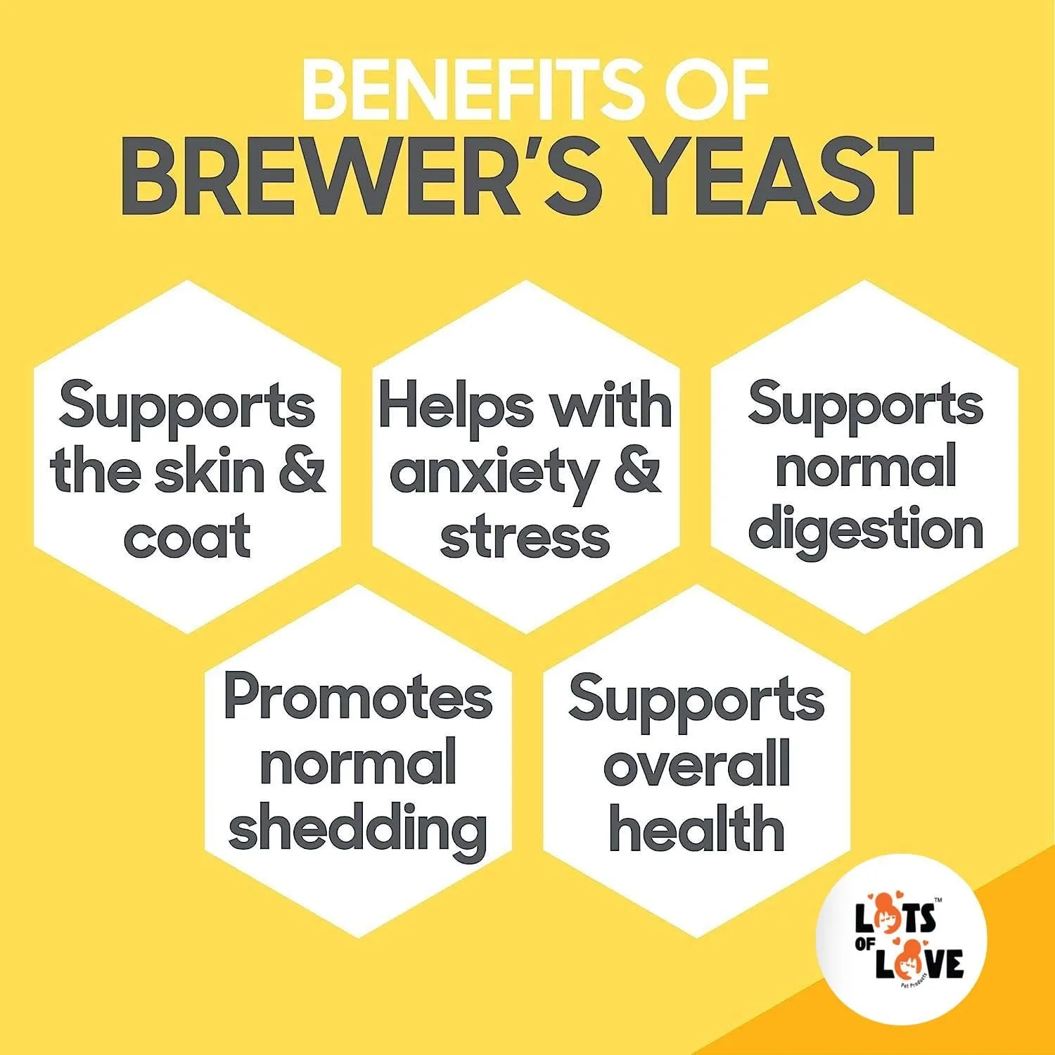 Lots of Love Brewer's Yeast/Garlic Powder