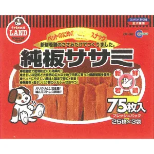 Marukan Dried Sasami Flat Dog Treat 75pcs