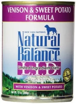 Natural Balance Canned Dog Food; several flavors available