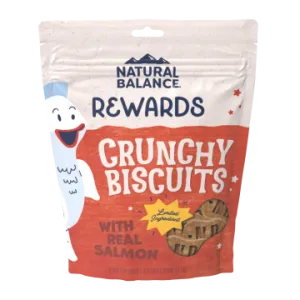 Natural Balance Crunchy Biscuits With Real Salmon Recipe Dog Treats