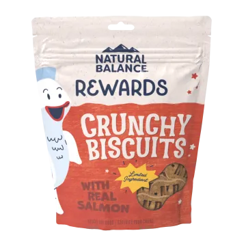 Natural Balance Crunchy Biscuits With Real Salmon Recipe Dog Treats