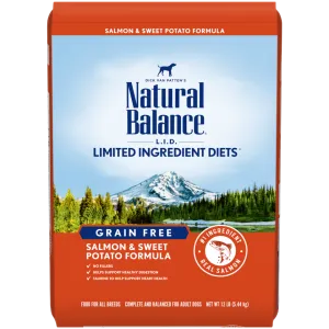 Natural Balance LID Salmon and Sweet Potato Dry Dog Food