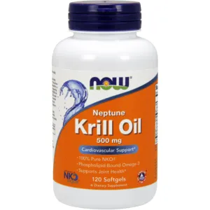 Neptune Krill Oil 500 mg 120 softgels by NOW