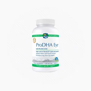 Nordic Naturals ProDHA Eye, Lemon - 60/120 Soft Gels - 1460 mg Omega-3   FloraGLO Lutein & Zeaxanthin -