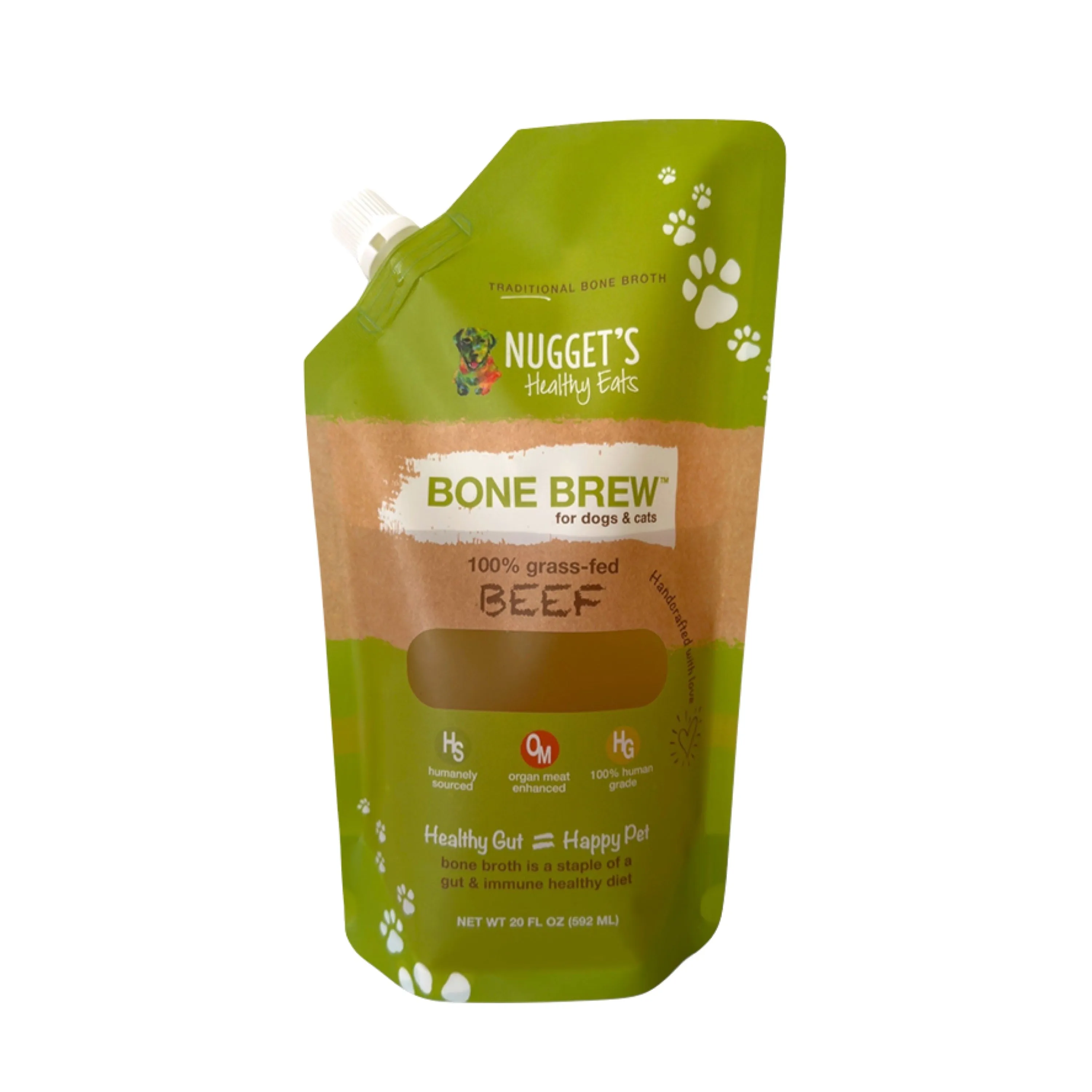 Nuggets Bone Brew Beef Bone Broth