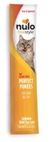 NULO .5 OZ. FREESTYLE CAT PERFECT PUREES. GF - CHICKEN