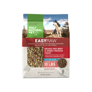 Only Natural Pet EasyRaw Grass-Fed Beef & Sweet Potato Feast Dehydrated Dog Food