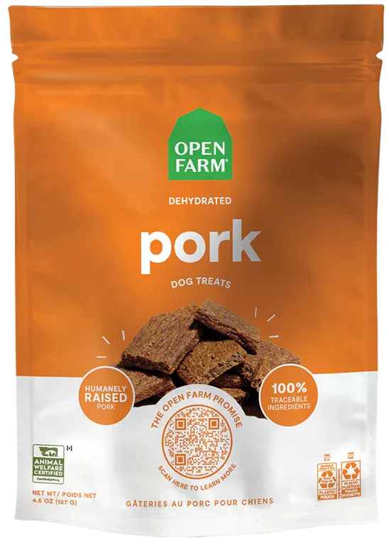 Open Farm - Dehydrated Pork Dog Treats