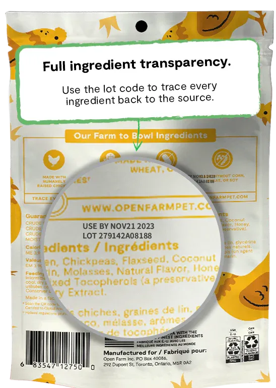 Open Farm - Grain-Free Chicken Jerky Strips