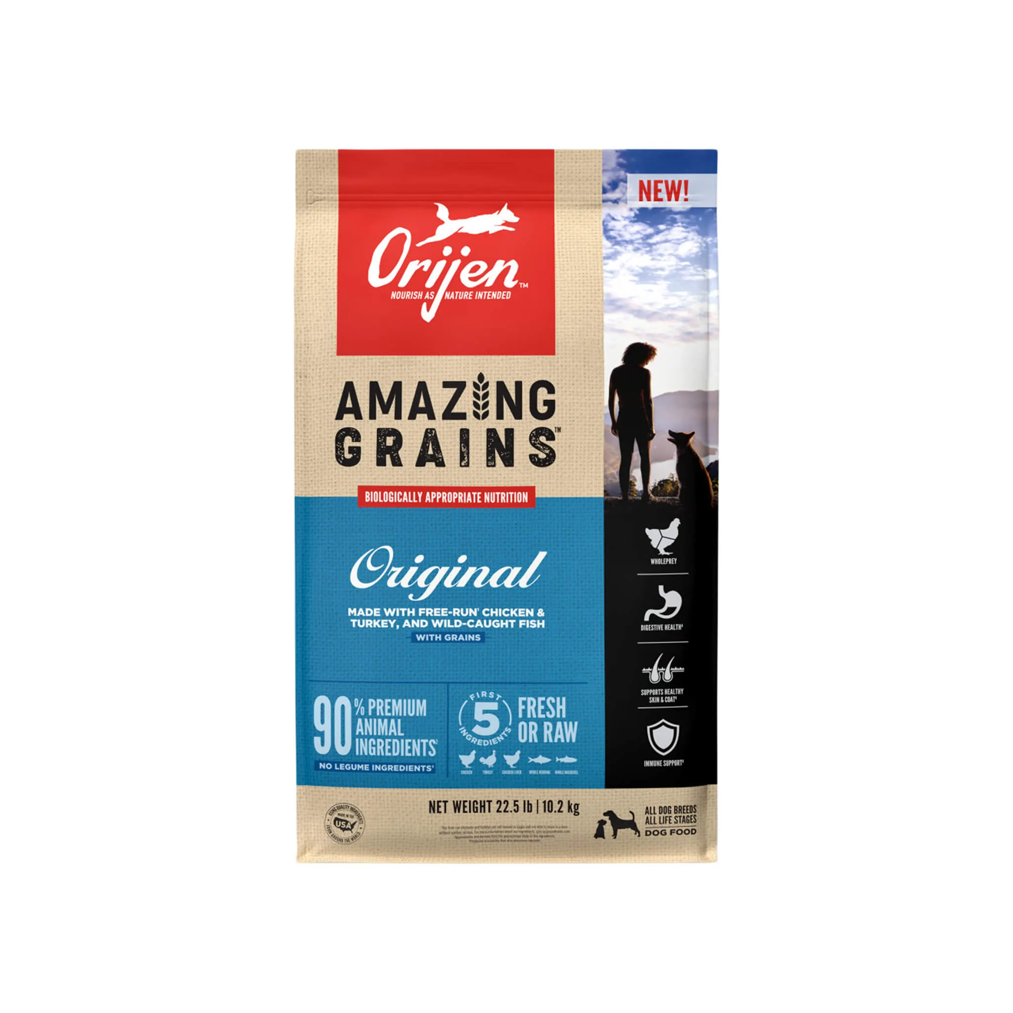 Orijen Amazing Grains Dry Dog Food