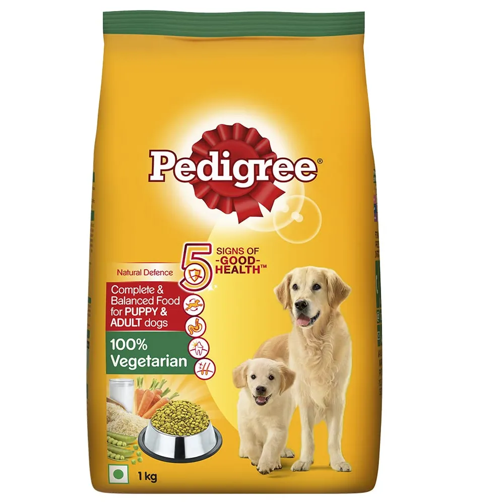 Pedigree 100% Vegetarian Puppy and Adult Veg Dog Dry Food